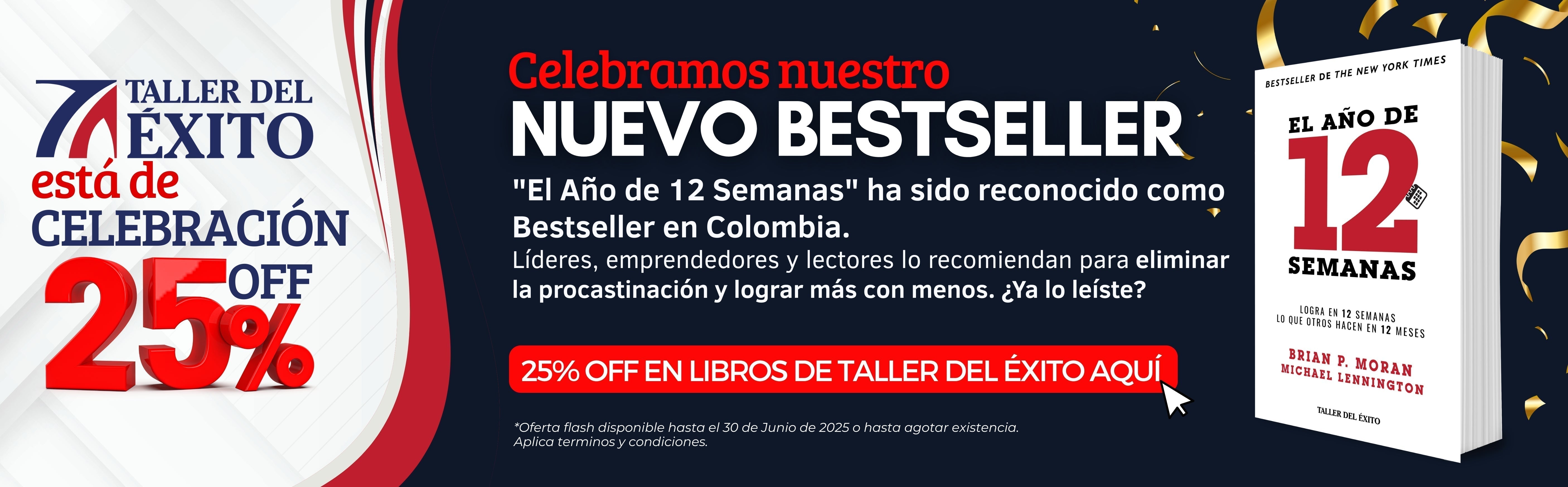PRIMICIA: "El Año de 12 Semanas" ya es Bestseller en Colombia