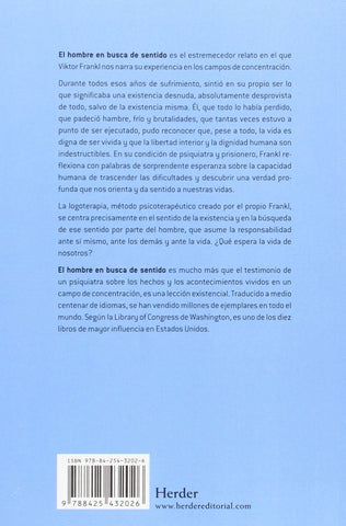 El hombre en busca del sentido