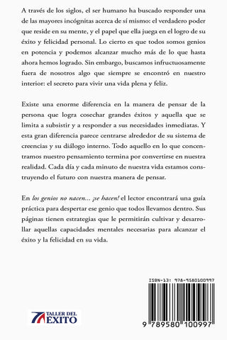 Los genios no nacen ¡Se hacen!