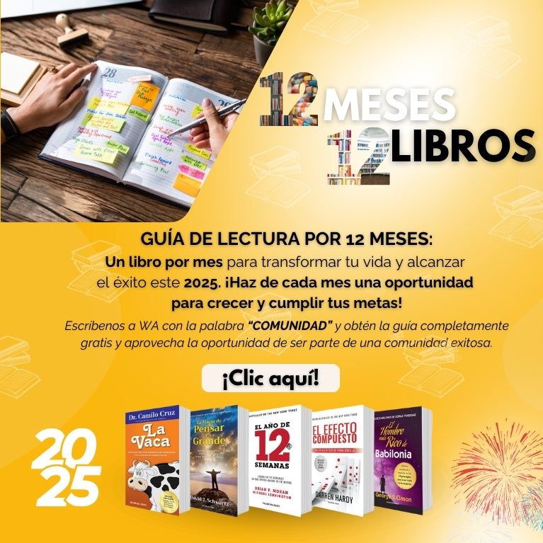 ¿Cómo empezar el año de una manera productiva? 12 meses, 12 libros.