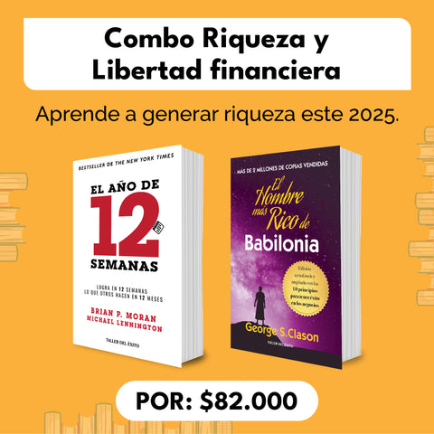 Combo "Riqueza y libertad financiera"