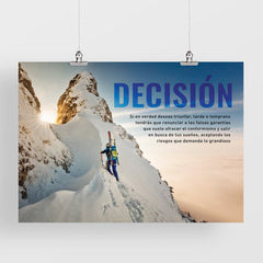 Decisión (Afiche Moderno)