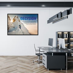 Decisión (Afiche Moderno)