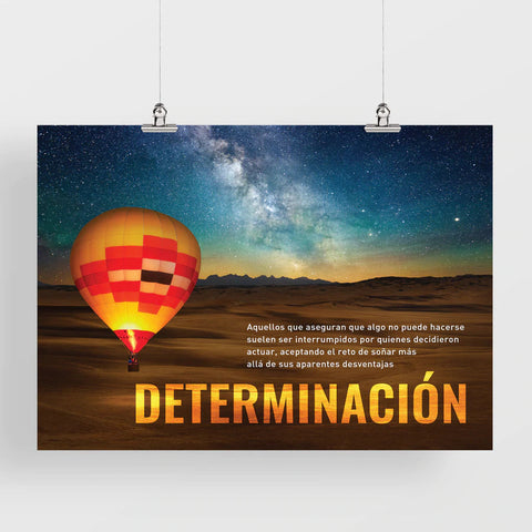 Determinación (Afiche Moderno)