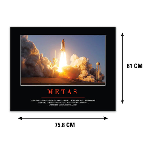 Metas (Afiche Clásico)