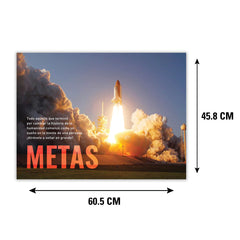 Metas (Afiche Moderno)