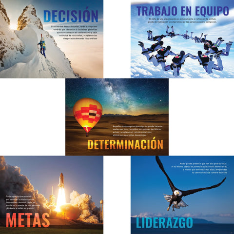 Paquete variado (5 Afiches Modernos)