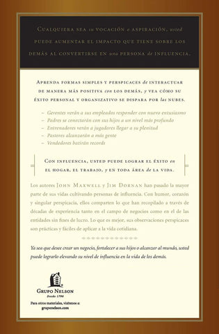 Seamos personas de influencia