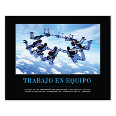 Trabajo en equipo (Afiche Clásico)