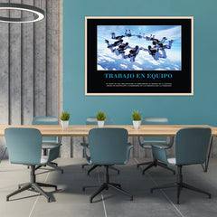Trabajo en equipo (Afiche Clásico)