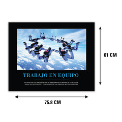 Trabajo en equipo (Afiche Clásico)